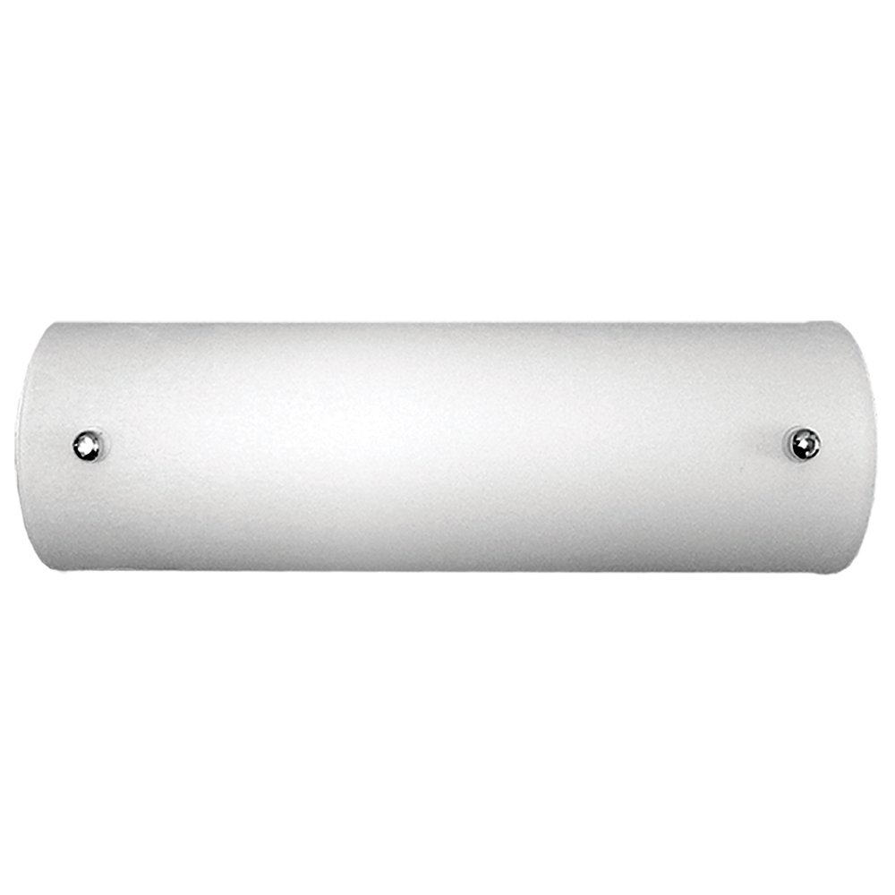 Απλίκα γυάλινη μακρόστενη 1xΕ27 WLT 6065- Λευκό Φωτιστικά Μπάνιου