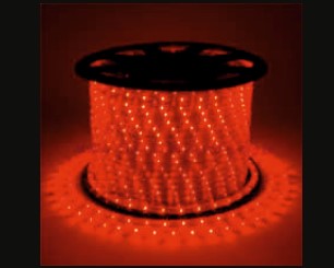 Φωτοσωλήνας LED Μονοκάναλος  IP65 - Κόκκινο ΧΡΙΣΤΟΥΓΕΝΝΙΑΤΙΚΟΣ ΔΙΑΚΟΣΜΟΣ