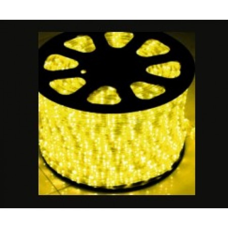 Φωτοσωλήνας LED Μονοκάναλος 100m IP65 - Κίτρινο
