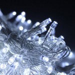 20 λαμπάκια LED με διάφανο καλώδιο IP20-  ψυχρό φως ΧΡΙΣΤΟΥΓΕΝΝΙΑΤΙΚΟΣ ΔΙΑΚΟΣΜΟΣ
