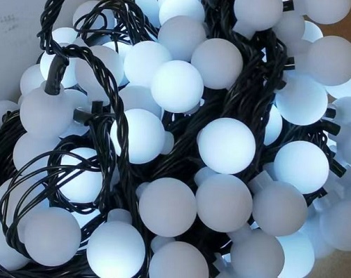200 λαμπάκια LED μπαλίτσες με 8 προγράμματα & πράσινο καλώδιο -  ψυχρό φως ΧΡΙΣΤΟΥΓΕΝΝΙΑΤΙΚΟΣ ΔΙΑΚΟΣΜΟΣ
