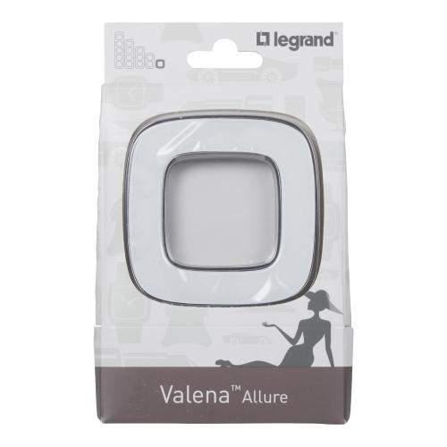 Valena Allure πλαίσιο 1 θέσης white mirror Valena Allure