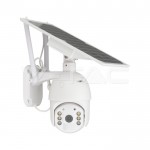 Ηλιακή Κάμερα Wi-Fi με Ανιχνευτή Κίνησης, Μικρόφωνο & Νυχτερινή Λήψη IP65 VT-11024-WIFI V-TAC Κάμερες Ασφαλείας Εξωτερικού Χώρου