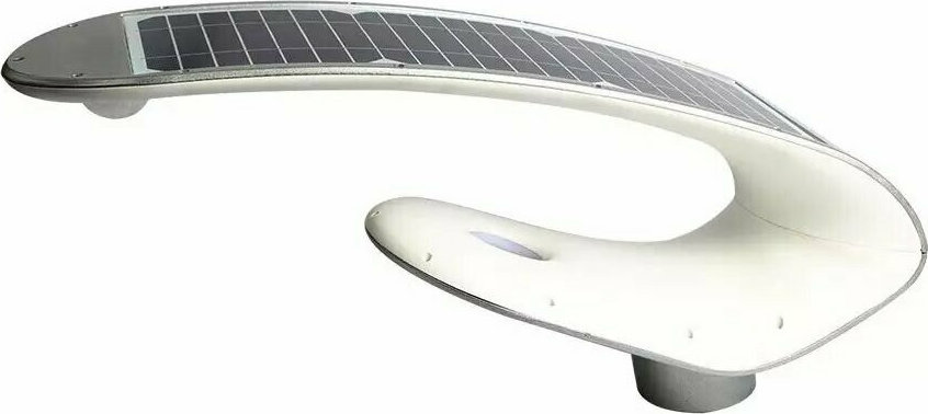Ηλιακό Φωτιστικό Δρόμου , Πλατείας , Κήπων LED 20W 4000K IP65 με Αισθητήρα PIR V-TAC Ηλιακά Φωτιστικά Δρόμου