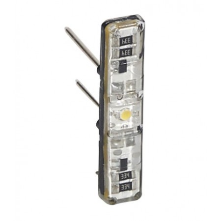 LEDs - για φωτεινή λειτουργία για απλό διακόπτη/μπουτόν -230 V -κατανάλωση 0.15 mA