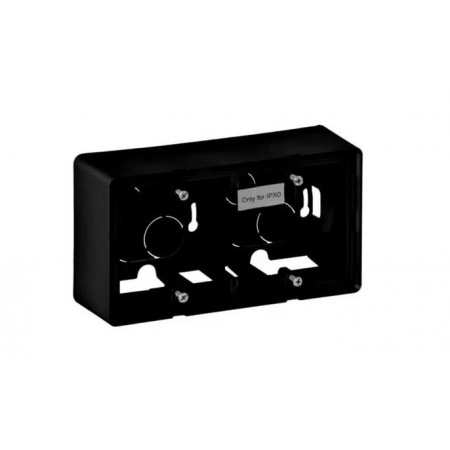 κουτί επίτοιχης τοποθέτησης 2 θέσεων Valena Life - 160 x 89 x 44.8 mm - mat black