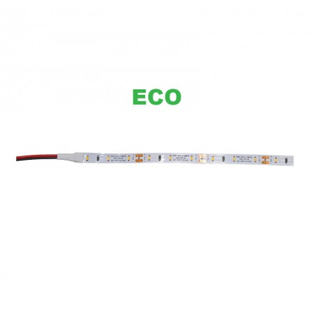 ΤΑΙΝΙΑ LED 5m 12VDC 4.8W/m 60LED/m ΚΟΚΚΙΝΟ IP20 eco