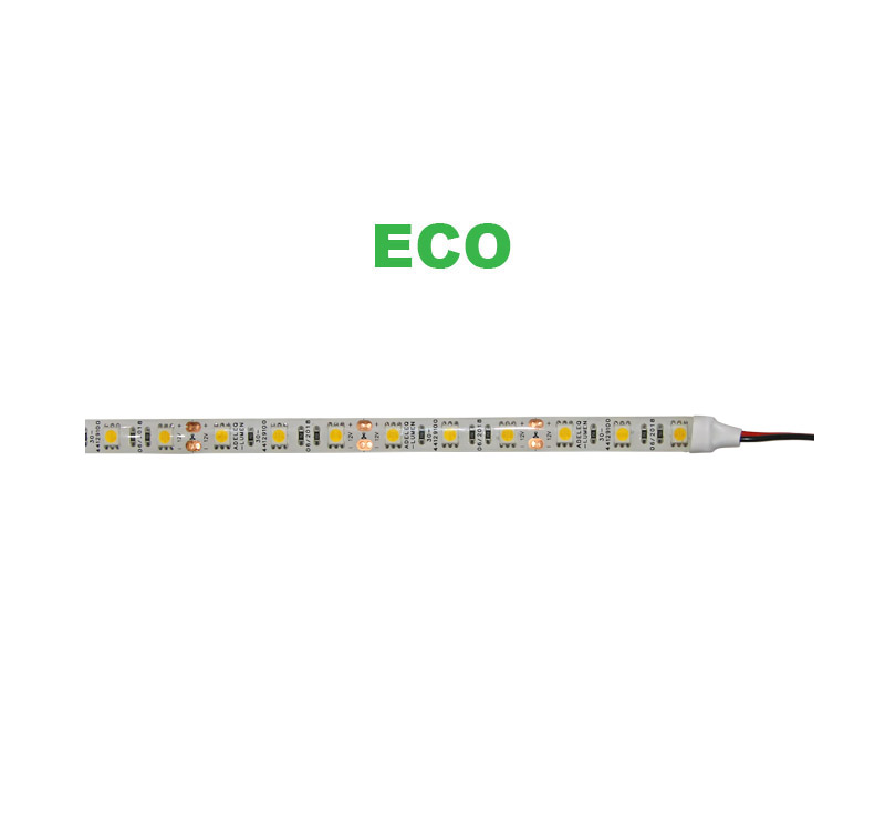 ΤΑΙΝΙΑ LED 5m 12VDC 14.4W/m 60LED/m ΛΕΥΚΟ IP54 eco Ταινίες Led 
