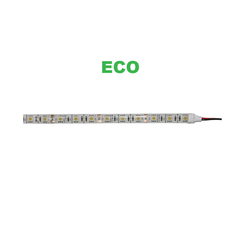 ΤΑΙΝΙΑ LED 5m 24VDC 14.4W/m 60LED ΛΕΥΚΟ IP54 eco Ταινίες Led 