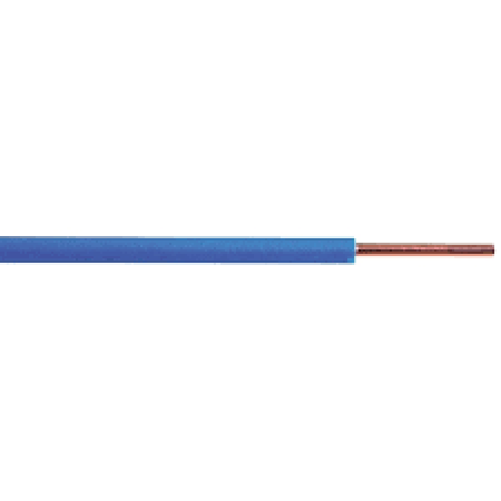 Καλώδιο  NYA H05V-U 1x1 mm2 μπλε
