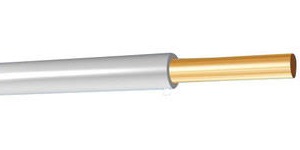 Καλώδιο  NYA H07V-U 1x2,5 mm2 λευκό Εσωτερικών Εγκαταστάσεων
