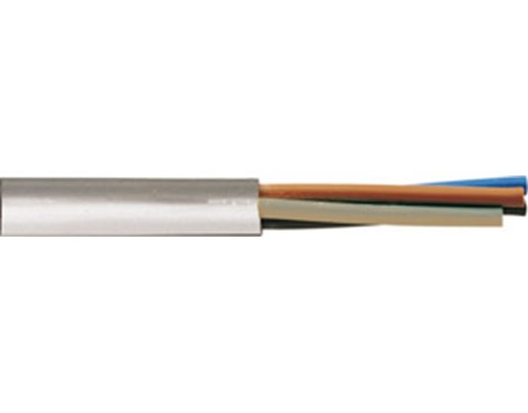 Καλώδιο  NYLHY H03VV-F 5x0,75 mm2 λευκό Εύκαμπτα Καλώδια