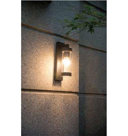 Φωτιστικο Τοιχου Εξωτερικο - Απλίκα Τοίχου IP44  OLD - Μαύρο Φωτιστικά Τοίχου Εξωτερικού Χώρου