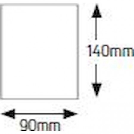 Επίτοιχο spot στρογγυλό Trio90S GU10 λευκό 90x140mm Geyer