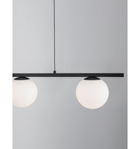 Κρεμαστο Φωτιστικο - Κρεμαστό Φωτιστικό Οροφής 32W JOLINE Nova Luce - Μαύρο Κρεμαστά Φωτιστικά