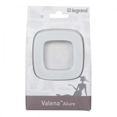 Valena Allure πλαίσιο 1 θέσης Palace marble
