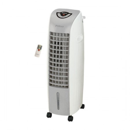 Air Cooler PRAC-80417 Primo Με Τηλεχειριστήριο 6,5L 60W Λευκό-Γκρι