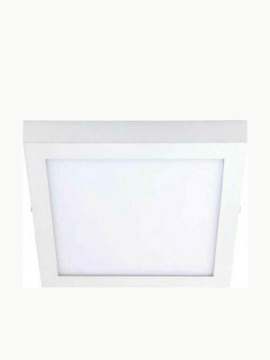 Led Πλαφονιέρα Αλουμινίου 24W 4000Κ 5223 Spotlight - Λευκό Σώμα Φωτιστικά Panels Led