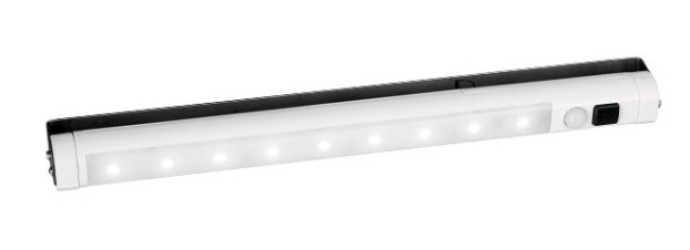 Γραμμικό Φωτιστικό LED Μπαταρίας με Ανιχνευτή Κίνησης & Διακόπτη 4000Κ 1,8W  IP20  Φωτιστικά Κουζίνας