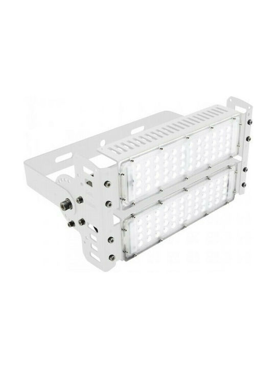 Φωτιστικά LED HPL 100W 6000K IP65 - Λευκό Φωτιστικά Led Βενζινάδικου 