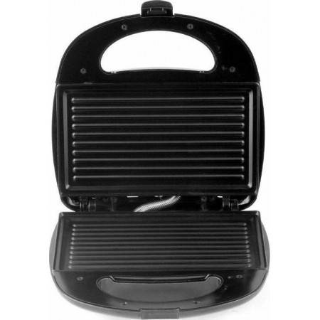 Τοστιέρα grill 750W μαύρη-ασημί 879800
