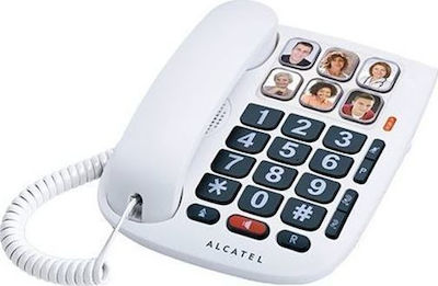 Ενσύρματο Τηλέφωνο με 6 μεγάλα πλήκτρα άμεσης κλήσης TMAX10 Τηλέφωνα