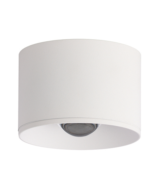 Σποτ Οροφής LED 12W 3000K IP54 S132 - Λευκό Σαγρέ  Σποτ  Στεγανά